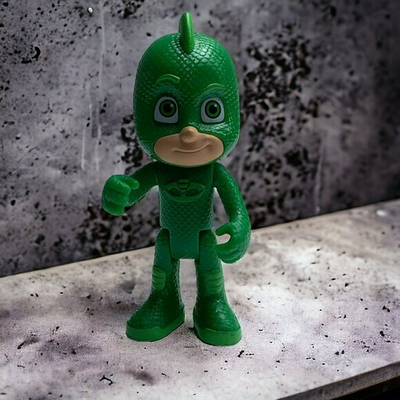 PJ Masks Gekko Figurine Toy Collectible, 3 1/2" Tall - Picture 1 of 6